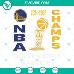 Basketball, Sports, SVG Files, 2022 NBA Champions Golden State Warriors SVG 7