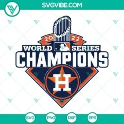 Baseball, Sports, SVG Files, Astros World Series 2022 SVG Images, Houston 4