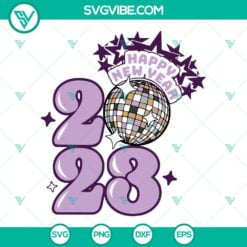 Happy New Year, SVG Files, 2023 Happy New Year SVG Files, Happy New Year SVG 19