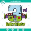 Buzz Lightyear themed 3rd birthday SVG download with three birthday SVG images. Perfect for a Buzz Lightyear fan's birthday celebration.
