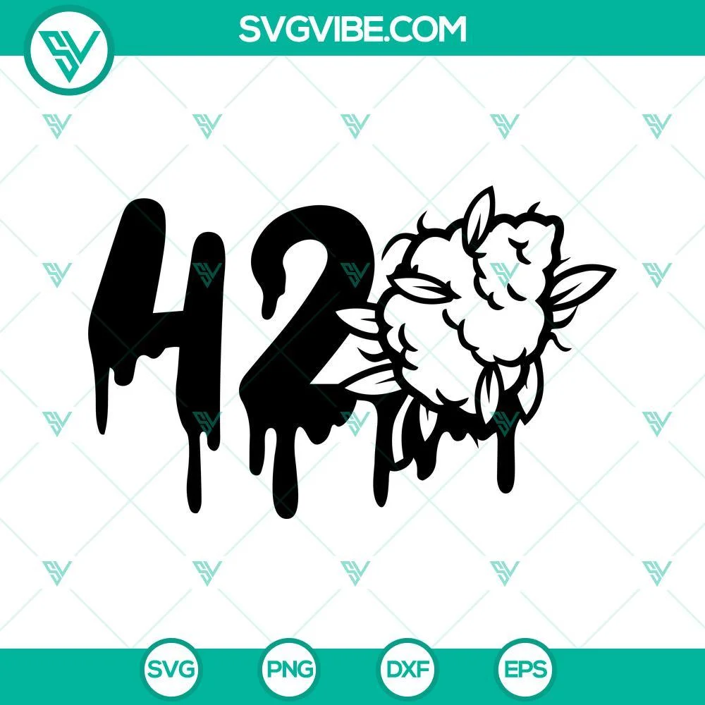 Cannabis, SVG Files, 420 Svg, Weed Svg, Weed Flower Svg, Marijuana Svg, 1