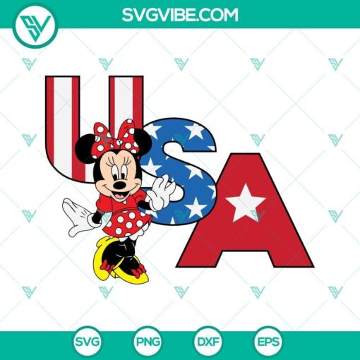 4th of july mickey and minnie svg bundle usa mickey svg fourth of july svg patriotic svg 10 mockup