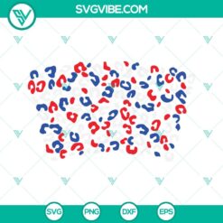 4th Of July, Starbucks Cup Wrap, SVG Files, 4th Of July Starbucks Cup SVG 5