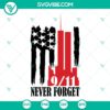 9/11 Never Forget SVG with distressed flag and Twin Towers silhouette, ideal for patriotic designs and commemorative projects.