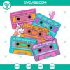 90s country cassette tapes SVG file with retro country and western design, perfect for vintage digital projects.