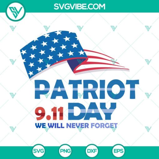 911 svg bundle patriot day 911 svg we will never forget svg american 911 flag svg 1 mockup 4