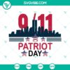 911 SVG images for Patriot Day with "We Will Never Forget 9 11" text and stars design, perfect for download.