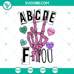 Skeleton hand holding hearts SVG file for Valentine's Day, funny and unique design for digital crafting projects.