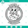 Demodog SVG design inspired by the Demogorgon from Stranger Things. Perfect for fans of the show.
