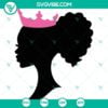 African American, SVG Files, Afro Barbie Silhouette Cricut SVG PNG DXF EPS 13