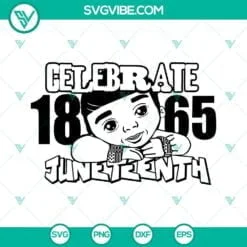 Juneteenth, SVG Files, Juneteenth SVG Files, Black Boy SVG Image, It’s The 3