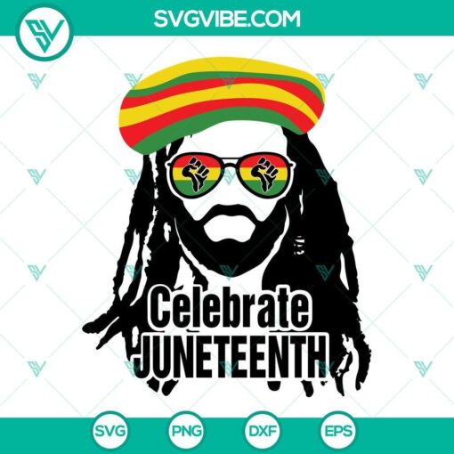 afro fam life celebrate juneteenth svg rasta reggae flag hand sunglasses svg juneteenth svg afro family svg celebrate juneteenth svg bundle 1 mockup