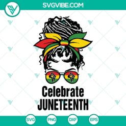 Afro Fam Life Celebrate Juneteenth Svg, Rasta Reggae Flag Hand 4