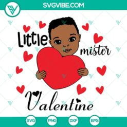 African American, SVG Files, Valentine's Day, Afro Little Boy And Girl 14