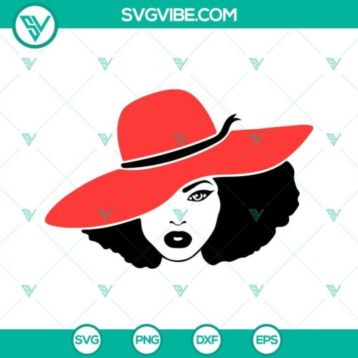 afro woman svg bundle curly hair svg black queen svg african american woman svg png dxf eps cut files 6 mockup 1