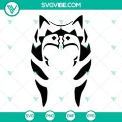 Movies, SVG Files, Ahsoka Tano Vector SVG Files PNG DXF EPS Cricut   2