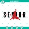 Air Senior 2023 SVG graphic for Class of 2023 graduates, available for download. Great for celebrating your 2023 graduation with this SVG file.