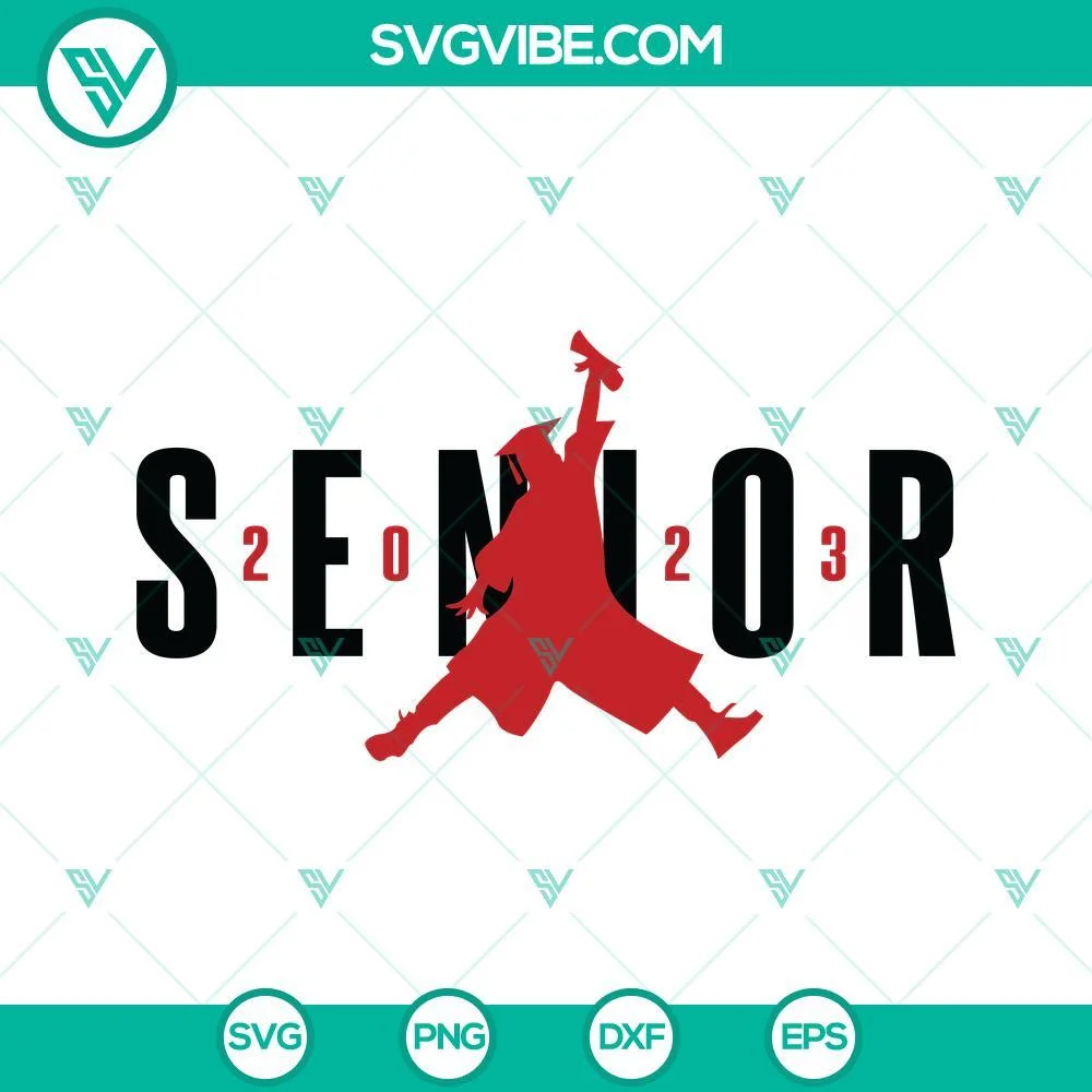 School, SVG Files, Air Senior 2023 SVG Image, Class Of 2023 SVG Download, 2023 1