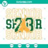 Air Senior 2023 graduation cut files for Cricut and Silhouette, in SVG, PNG, DXF, and EPS formats. Perfect for crafting projects.