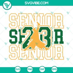 School, SVG Files, Air Senior 2023 SVG Image PNG DXF EPS Cut Files For Cricut 7