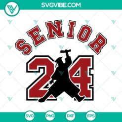 air senior 2024 svg bundle senior 24 svg class of 2024 svg graduation 2024 svg png dxf eps files 8 mockup