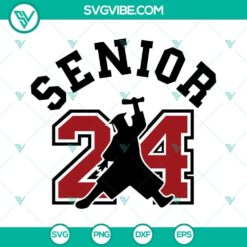 air senior 2024 svg bundle senior 24 svg class of 2024 svg graduation 2024 svg png dxf eps files 9 mockup