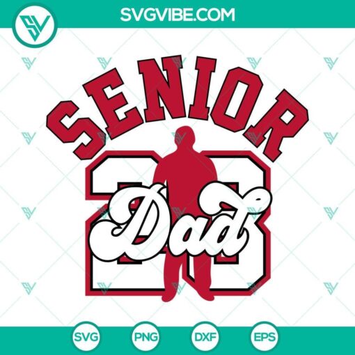 air senior 23 dad svg class of 2023 svg senior 2023 svg fathers day graduate svg png dxf eps 10 mockup