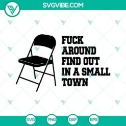 Trending, SVG Files, Folding Chair SVG Image, Lift Every Voice And Swing SVG 4