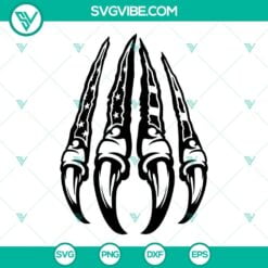 American, SVG Files, American Flag Claw Scratch SVG Files, Bear Claws Scratch 13