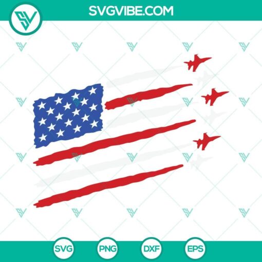 american flag jet fighter svg usa flag svg us air force svg patriotic svg png dxf eps 4 mockup