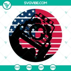 4th Of July, SVG Files, American Flag Off Road Car SVG File, American Jeep SVG 2