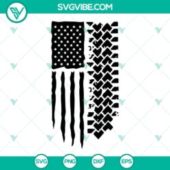 American flag tire tracks 4x4 digital SVG images for patriotic off-road projects. Download PNG file for your designs.