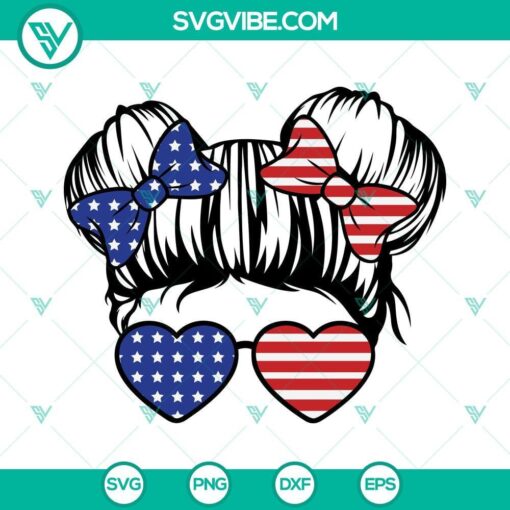 american mom life kid life svg bundle mom life kid life american flag bandana sunglasses svg usa flag mom svg 4th of july svg 4 mockup