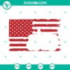 American red flag tractor SVG with farmer, patriotic images, perfect for 4th of July projects.