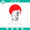 Anbu, Naruto-themed SVG image set with PNG, DXF, and EPS cut files for digital crafting, featuring intricate designs.
