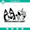Bluey SVG download with Unicorse puppet design. Get Bluey SVG files. Ideal for crafting projects.