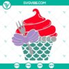 Ariel cupcake SVG images inspired by The Little Mermaid and Disney Princess, perfect for crafting and digital projects.