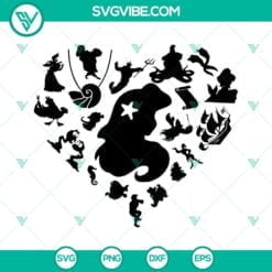 Disney, SVG Files, Sebastian Disney SVG Files, Sebastian LGBT SVG Image PNG DXF 4