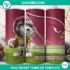 Arizona Cardinals Football Snoopy 3D 20oz Tumbler Wrap - Official PNG file for fans, football enthusiasts, and tumbler collectors.