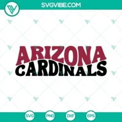 Football, Sports, SVG Files, Arizona Cardinals Football SVG Images PNG DXF EPS 2