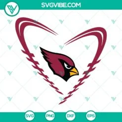 Football, Sports, SVG Files, Arizona Cardinals Football SVG Images PNG DXF EPS 3