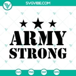 SVG Files, Veteran, Army Strong SVG Image, Patriot SVG Image, Veteran SVG Image 15