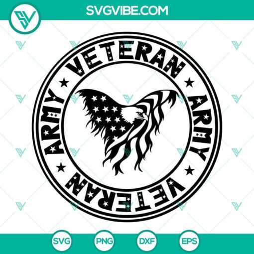 army veteran svg american flag veteran svg american eagle svg army svg files for cricut cut file 8 mockup