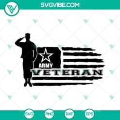 SVG Files, Veteran, Army Strong SVG Image, Patriot SVG Image, Veteran SVG Image 3