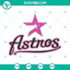 Sports, SVG Files, Astros Star Logo SVG Files, Astros Orange & Navy SVG 3