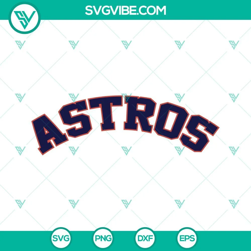 Baseball, Sports, SVG Files, Astros SVG Files, Houston Astros SVG Image, 1