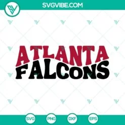 Football, Sports, SVG Files, Atlanta Falcons Football SVG Images PNG DXF EPS 2