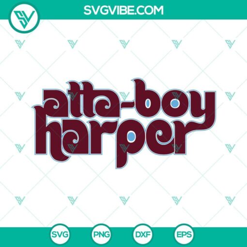 atta boy harper svg philadelphia phillies svg bryce harper svg 10 mockup