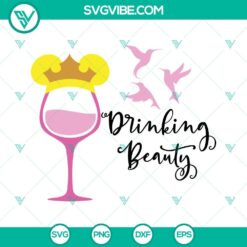 Disney, Food And Drink, SVG Files, Aurora Drinking Beauty SVG Download, Disney 10