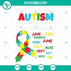 Autism, SVG Files, See The Able Not The Label SVG Image, Autism Awareness 3